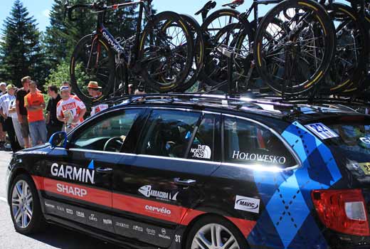 garmin sharp team car 2012