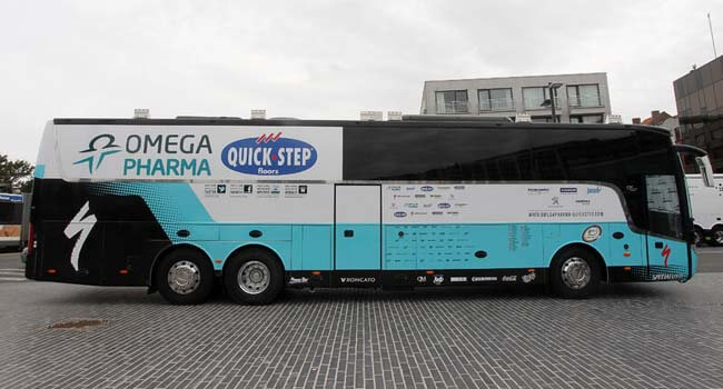 quick step team bus 2013