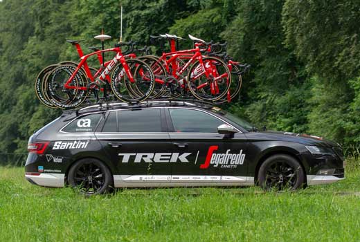 trek segafredo team car 2018