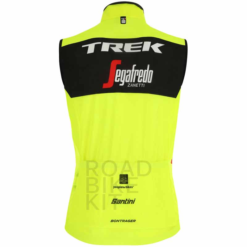 trek segafredo gilet training back 2019