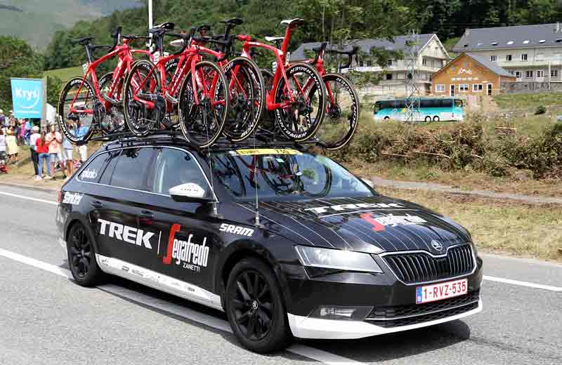 trek segafredo team car 2019