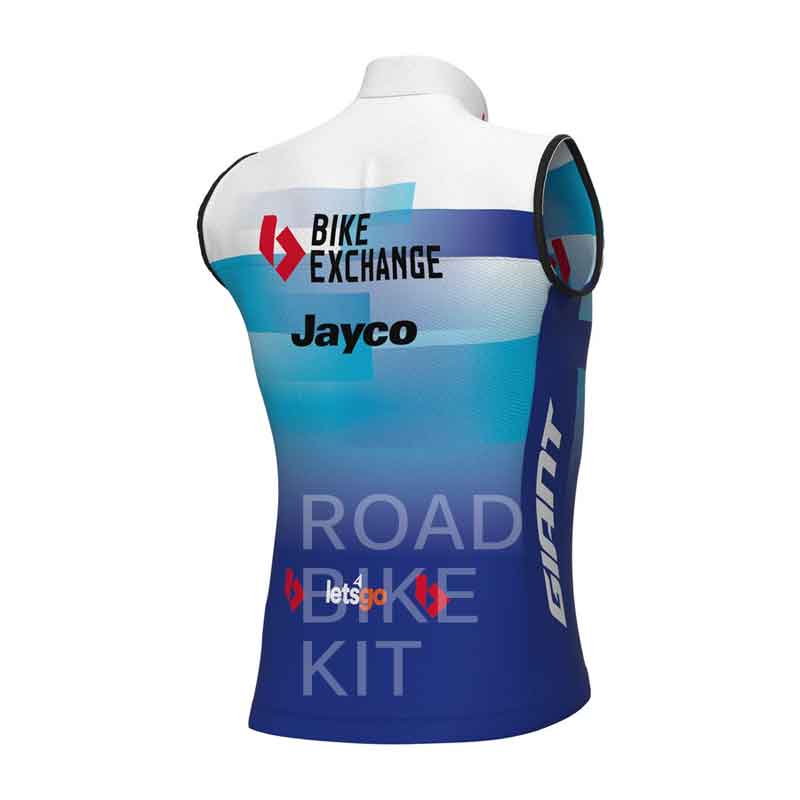 team bike exchange gilet back 2022