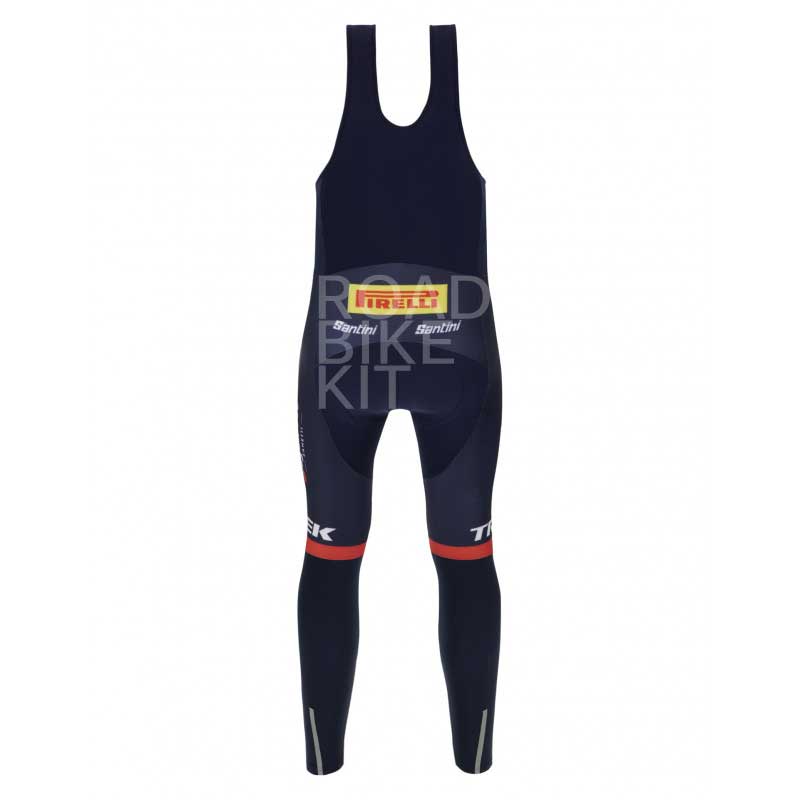 trek segafredo training jersey bibtights back 2023