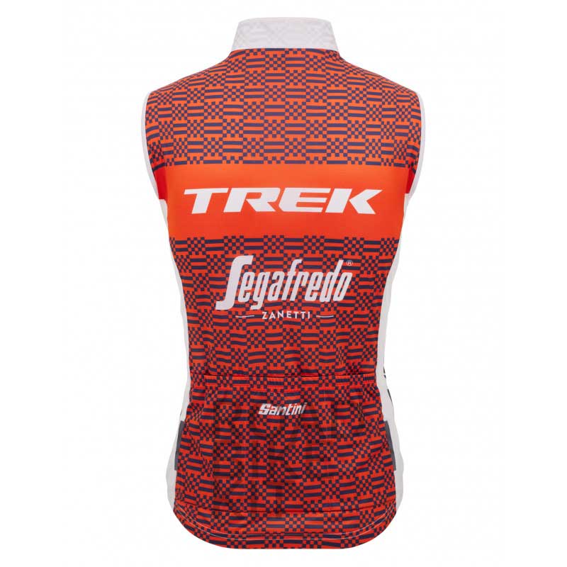trek segafredo gilet back 2023