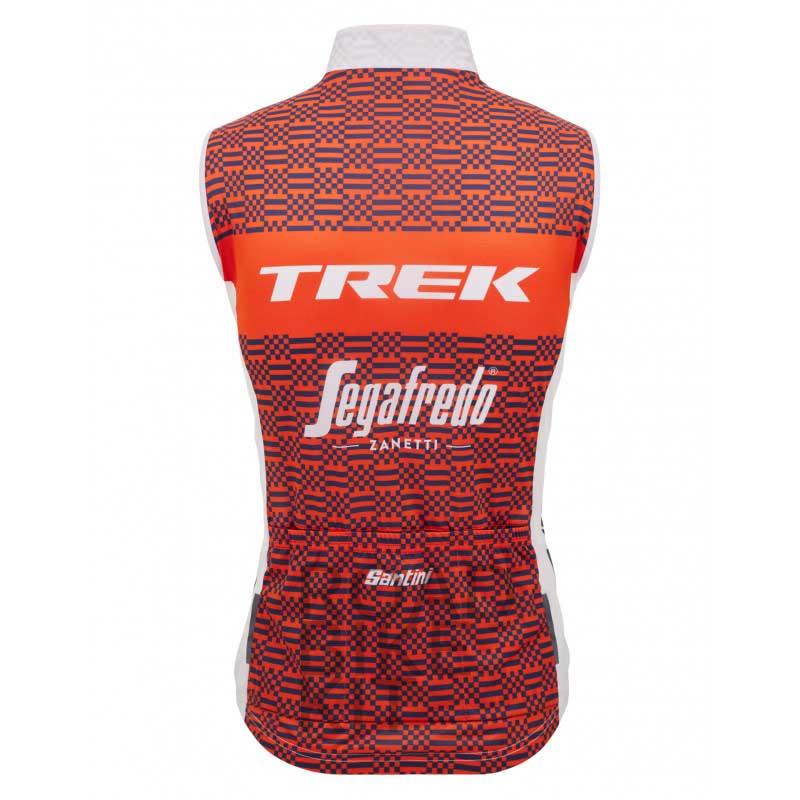 trek segafredo gilet back 2023