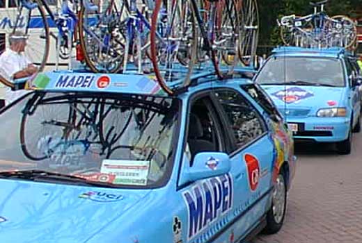 mapei team car 1995