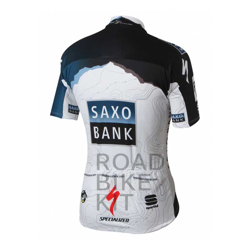 saxo bank jersey back 2010