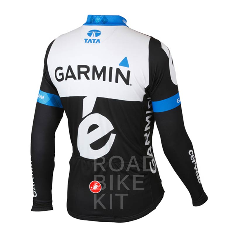 garmin cervelo long sleeve back 2011