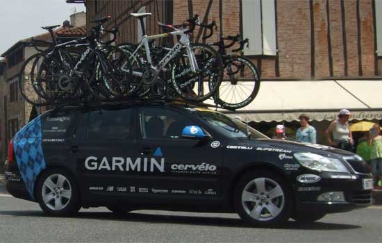 garmin cervelo team car 2011