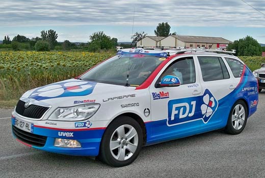 fdj bigmart team car 2012