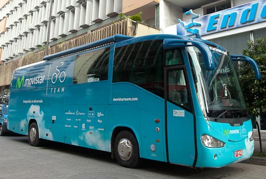 saxo bank tinkoff bank team bus 2012