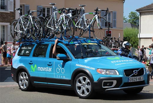 movistar team car 2012