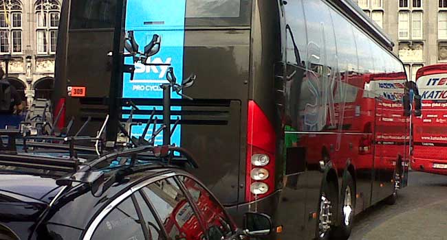 team sky team bus 2017