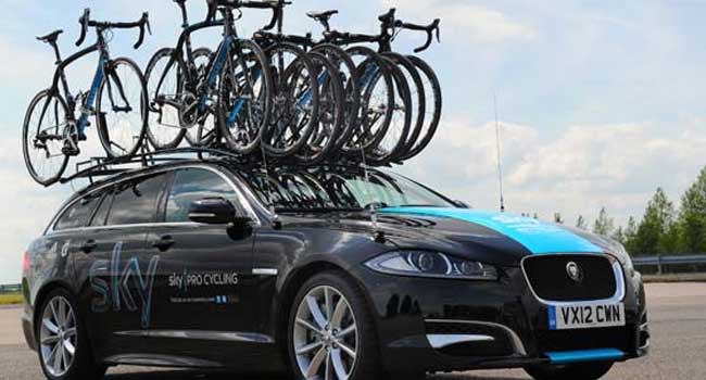 team sky team car 2012