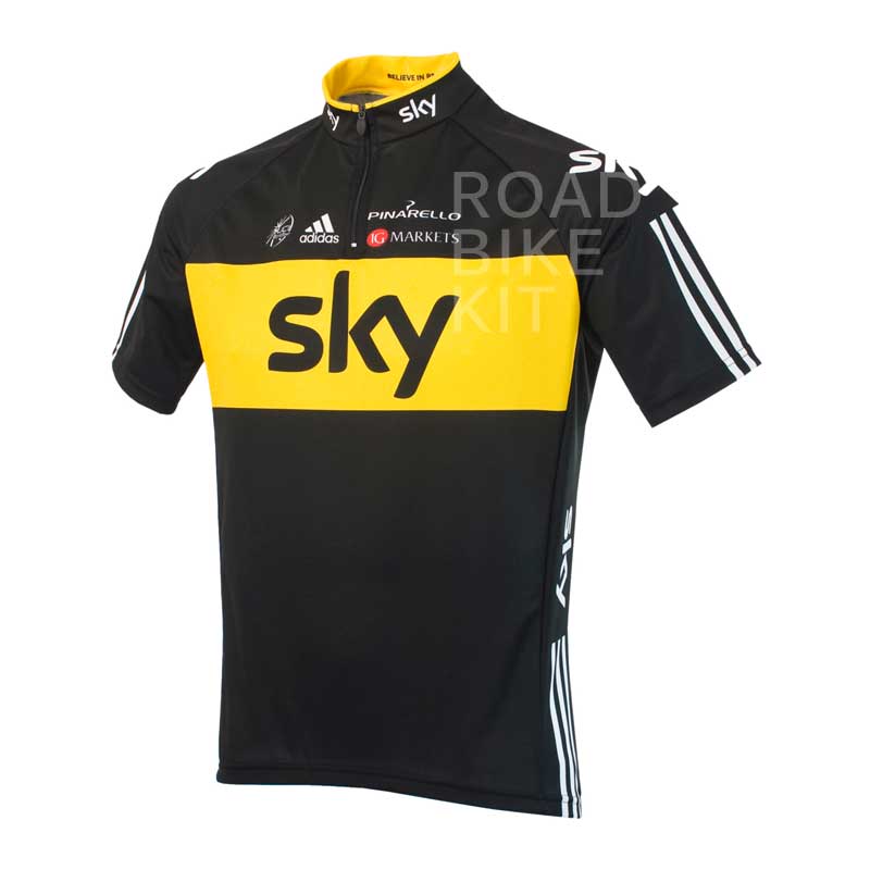 team sky tour de france win jersey front 2012
