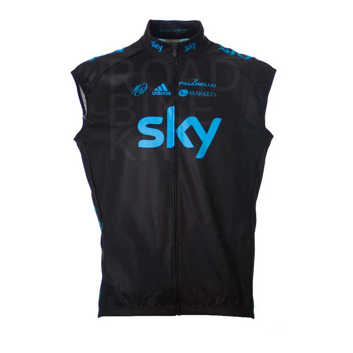 team sky wind vest 2012