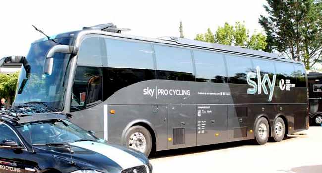 team sky team car 2013