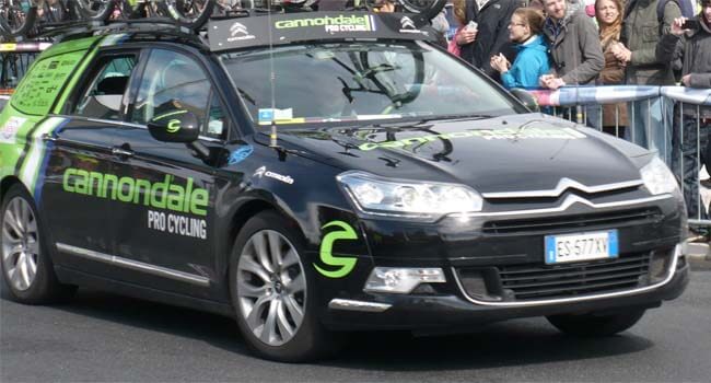cannondale drapac team car 2017