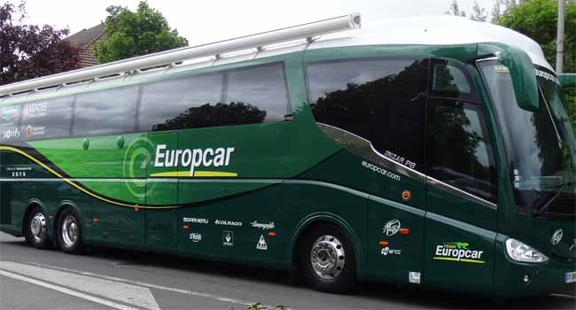 team europcar team bus 2014