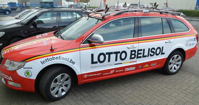 lotto soudal team car 2017