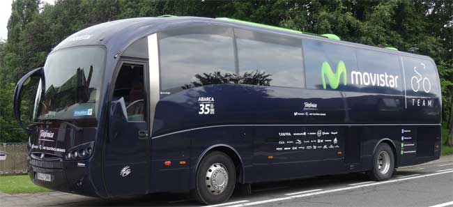movistar team bus 2014