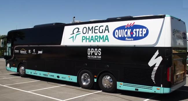 quick step team bus 2014