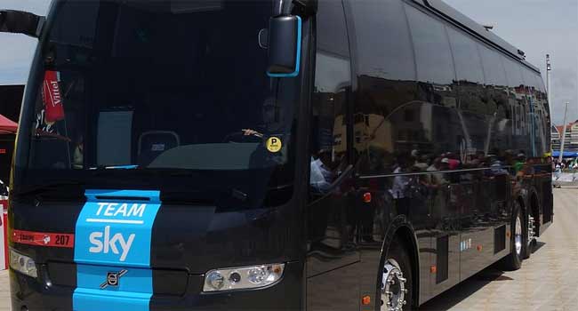 team sky team car 2017