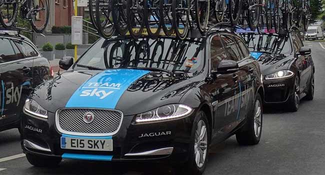 team sky team car 2017