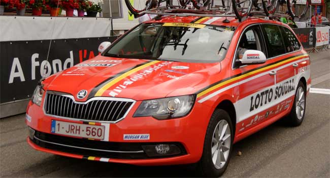 lotto soudal team car 2015