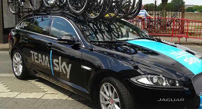 team sky team car 2015