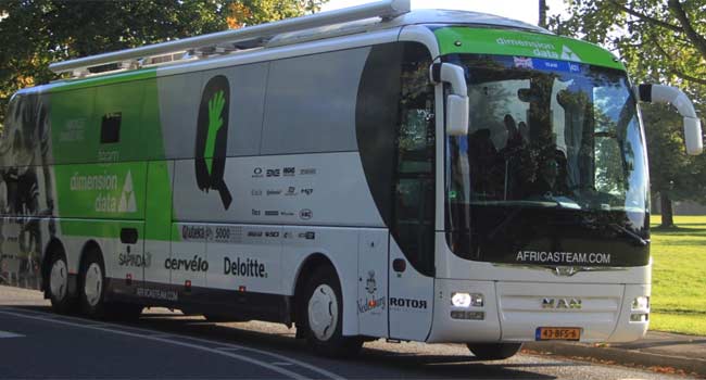 team dimension data team bus 2016