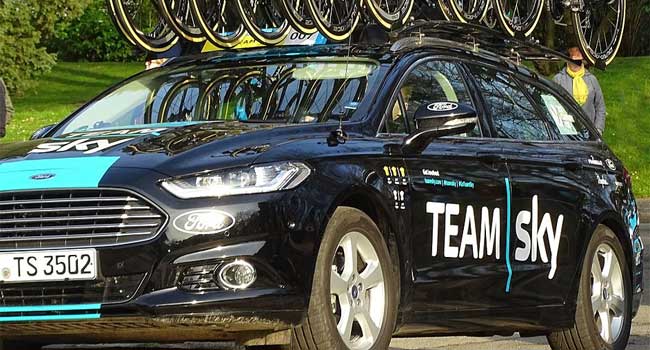 team sky team car 2016