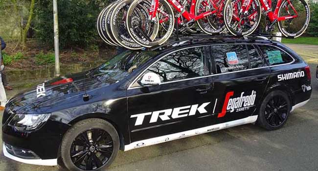 trek segafredo team car 2017