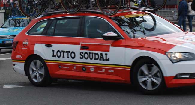 lotto soudal team car 2017