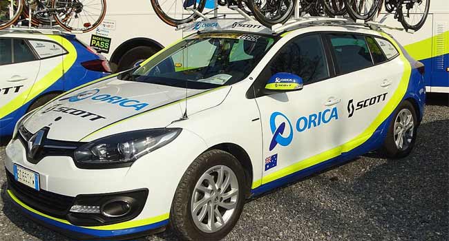 orica scott team car 2017