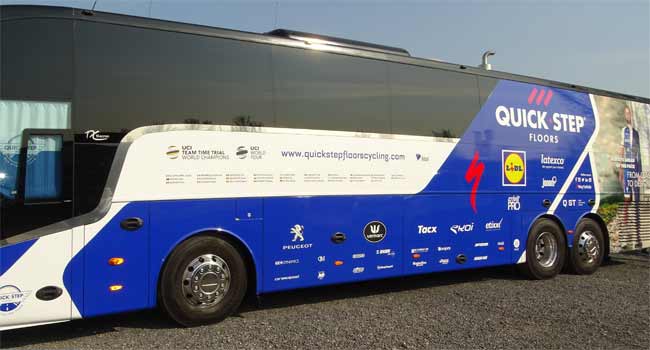 quick step team bus 2017