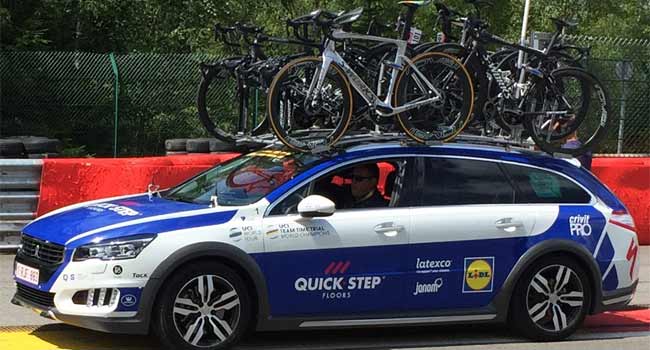 quick step team car 2017