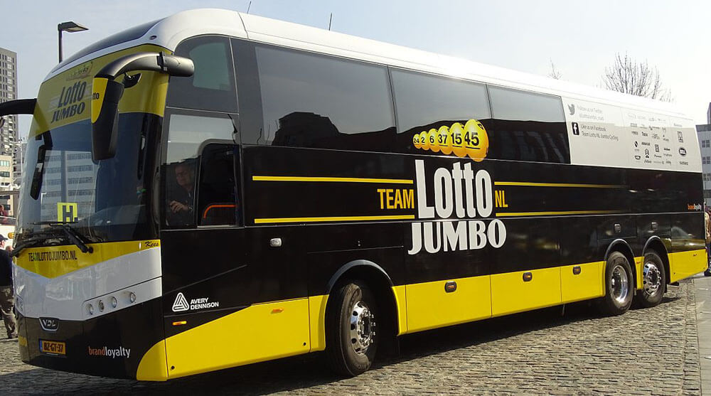 team lotto nl jumbo team bus 2017