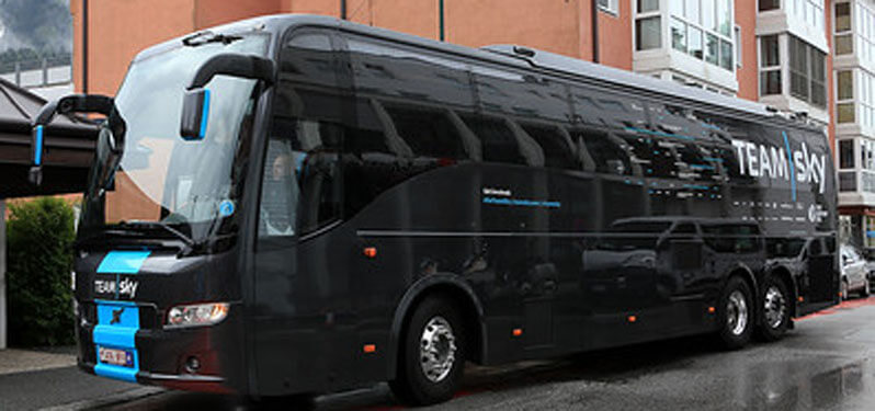team sky team bus 2017