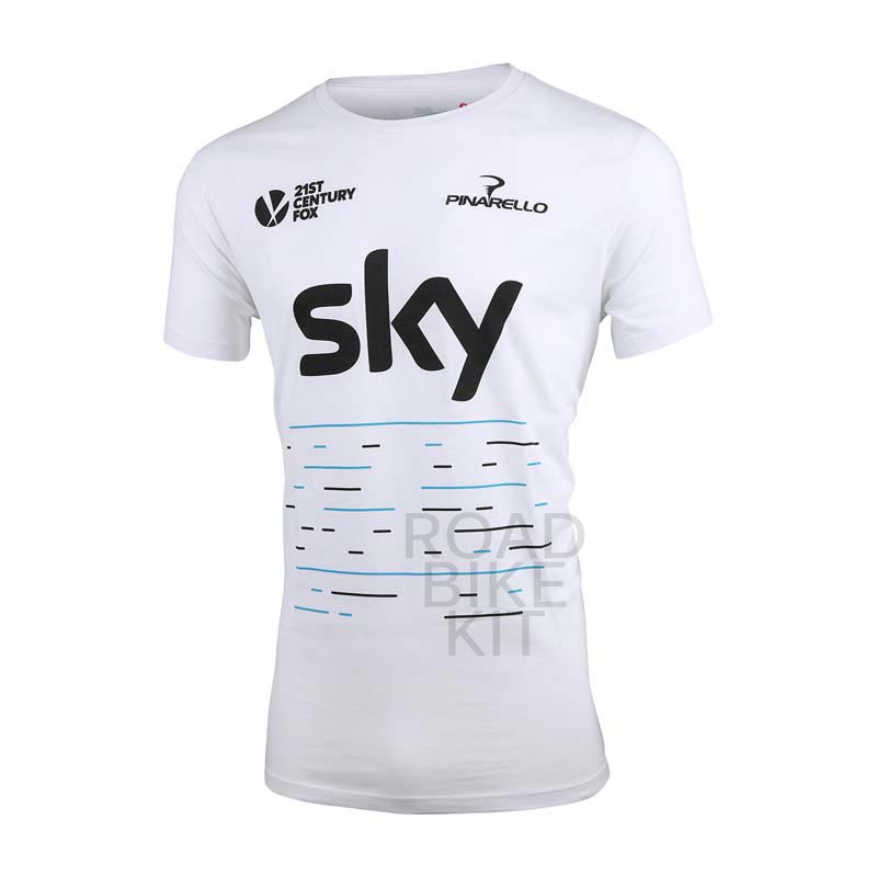 team sky white tshirt 2017