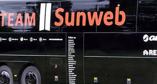team sunweb team bus 2017