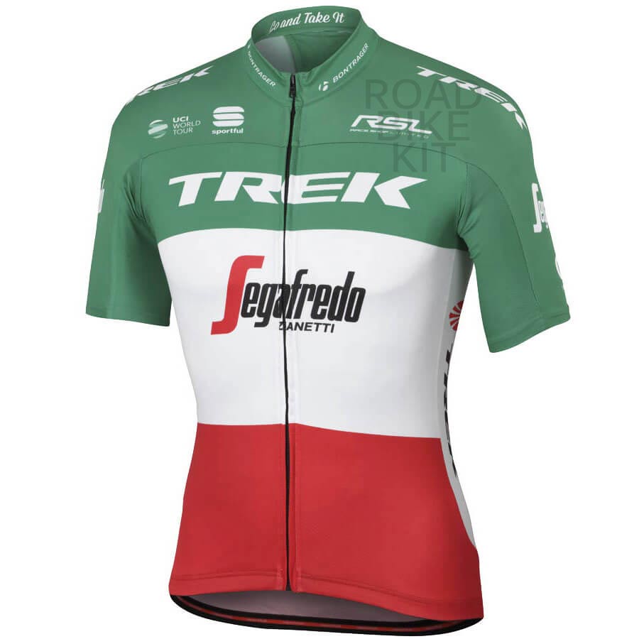 trek segafredo jersey italian champion 2017