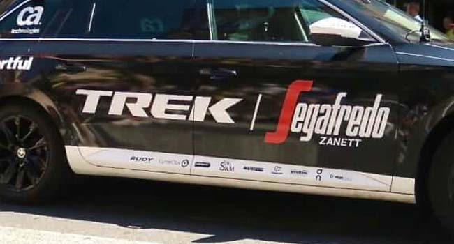 trek segafredo team car 2017