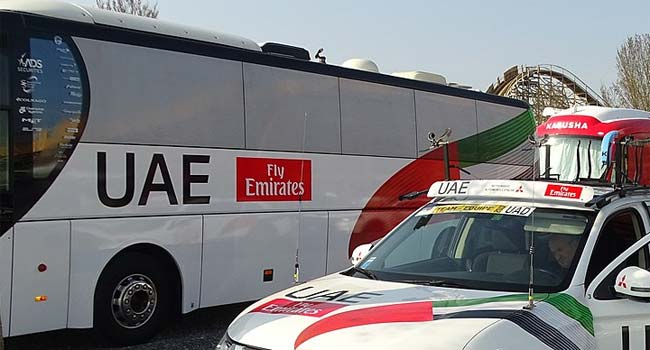 uae team emirates team bus 2017