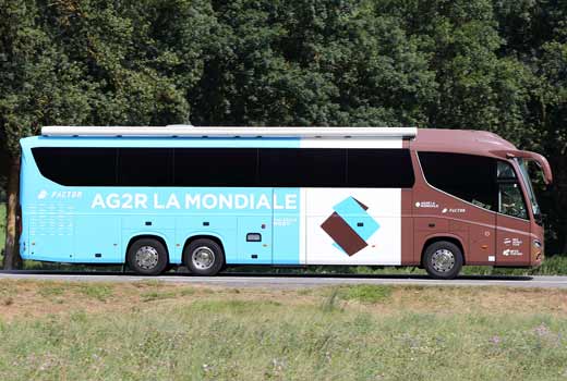 ag2r team bus 2018