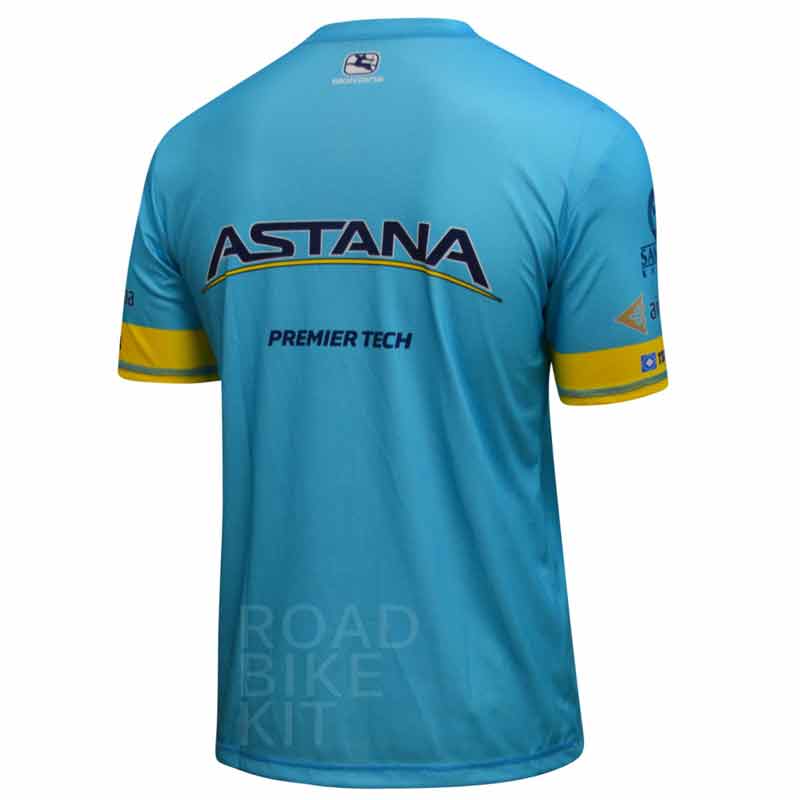 astana tech tshirt back 2018