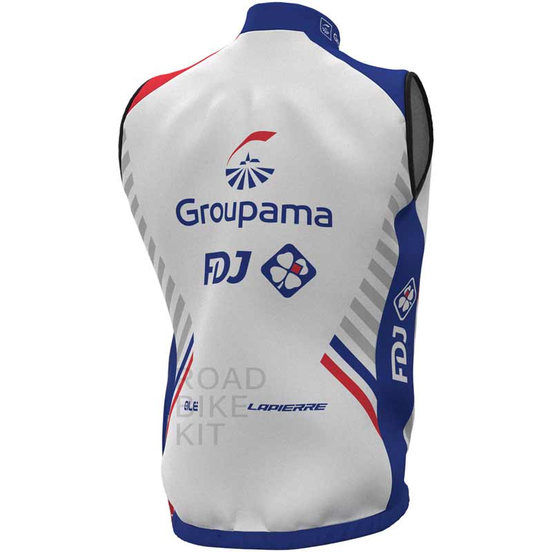 groupama fdj gilet back 2018