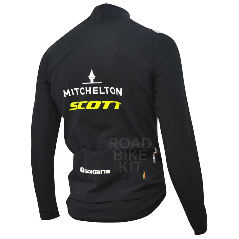 mitchelton scott bibshort giacca  back  2018