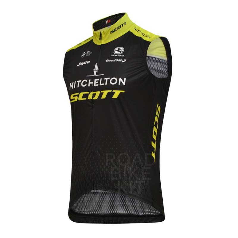 mitchelton scott gilet 2018