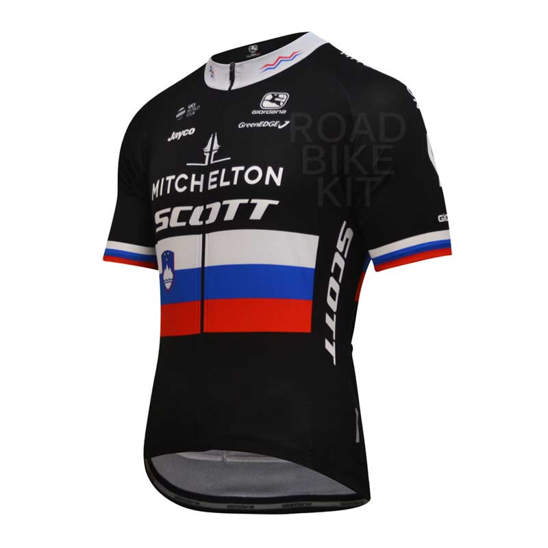 mitchelton scott slovenian champion jersey front 2018